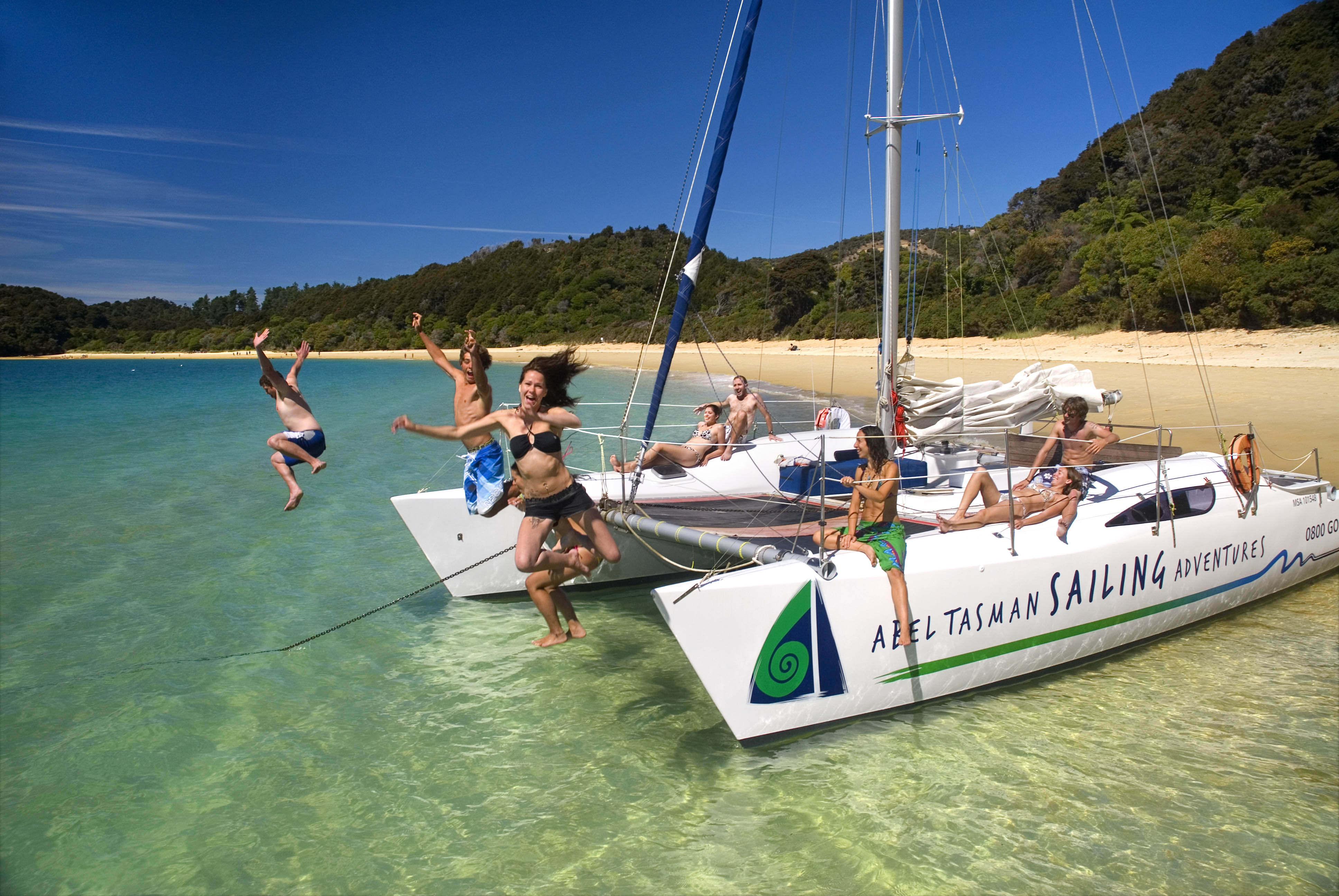 Abel Tasman Sailing Adventures Stray New Zealand