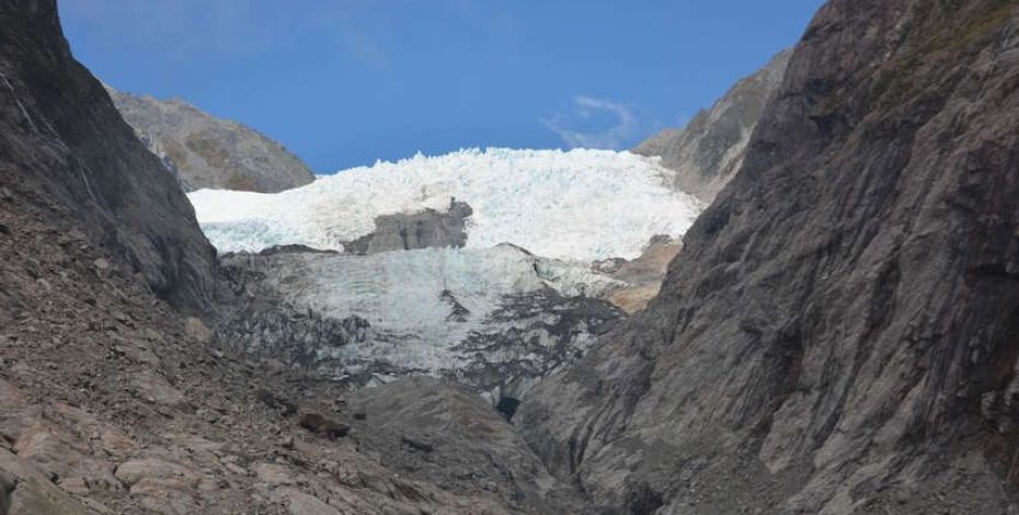 franz josef glacier view sentinel rock