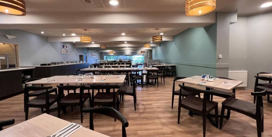 Stray中文游酒店北岛罗托鲁瓦Sudima Hotel餐厅