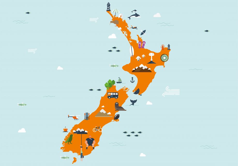 Iconic StrayNZ Map