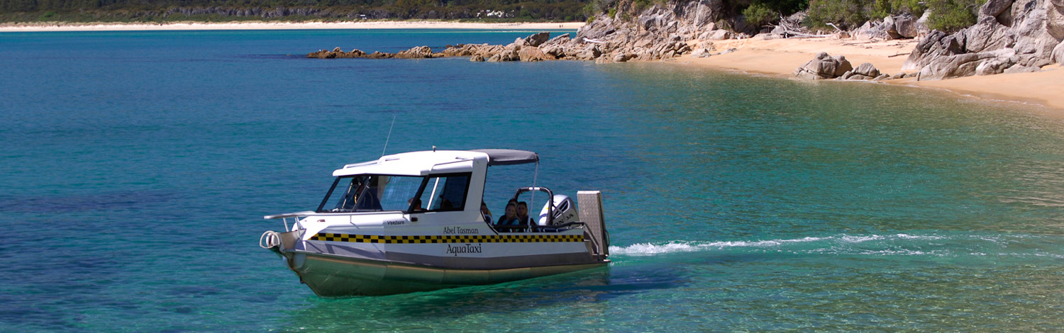 Aqua Taxi Abel Tasman Stray NZ