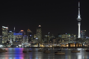 Auckland City at Night