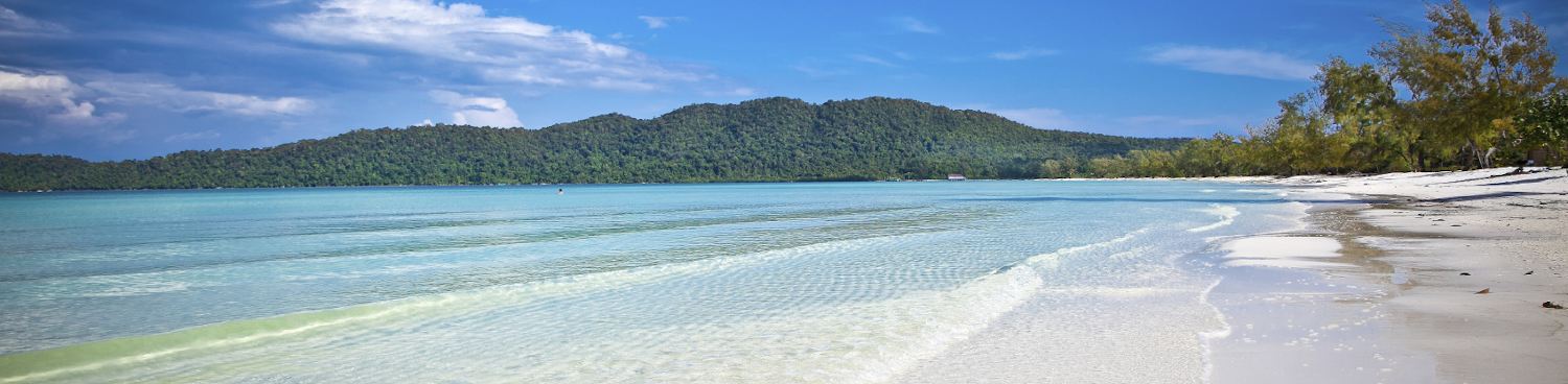 Cambodia beach Asia header
