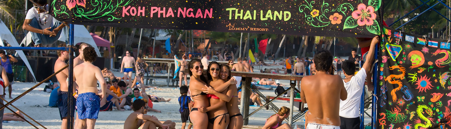 Full Moon Party Koh Pha Ngan Thailand