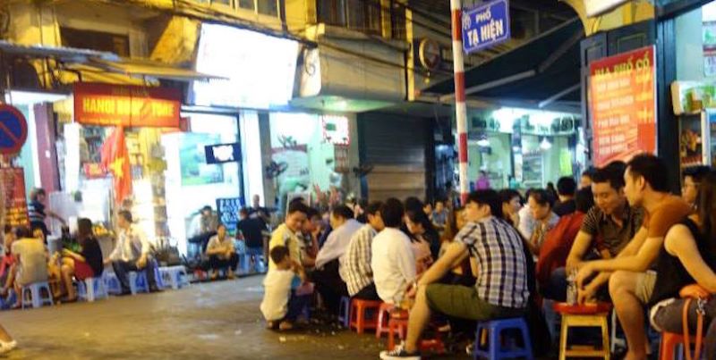 Hanoi Bia Hoi Corner Vietnam