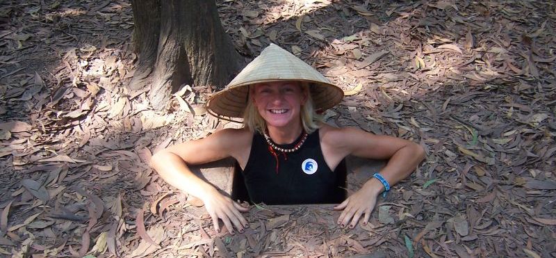 Ho Chi Minh Cu Chi Tunnels Vietnam