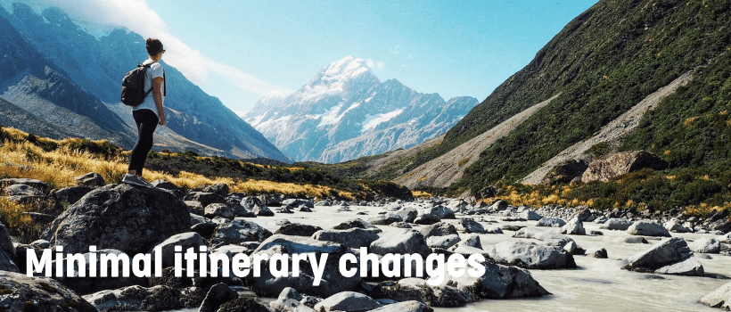 Itinerary Updates Stray NZ