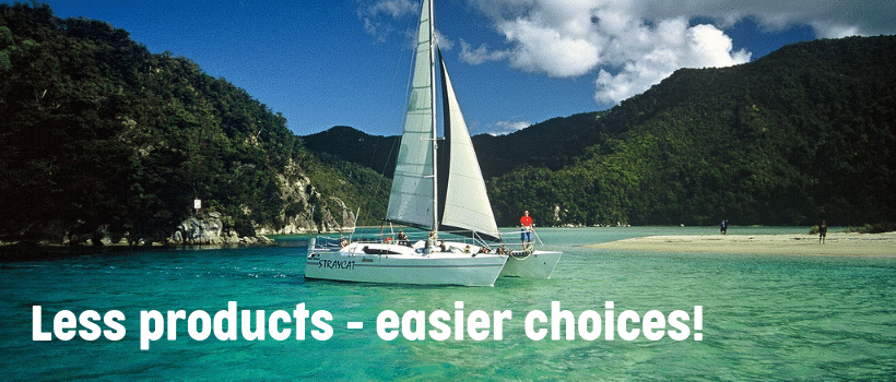 Less products easier choices Stray nz