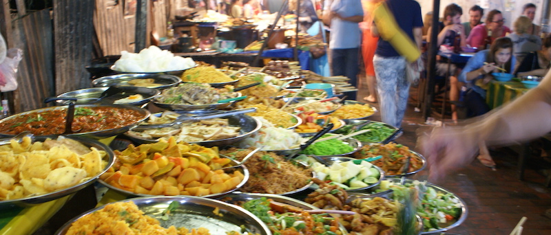 Luang Prabang Night Market Laos