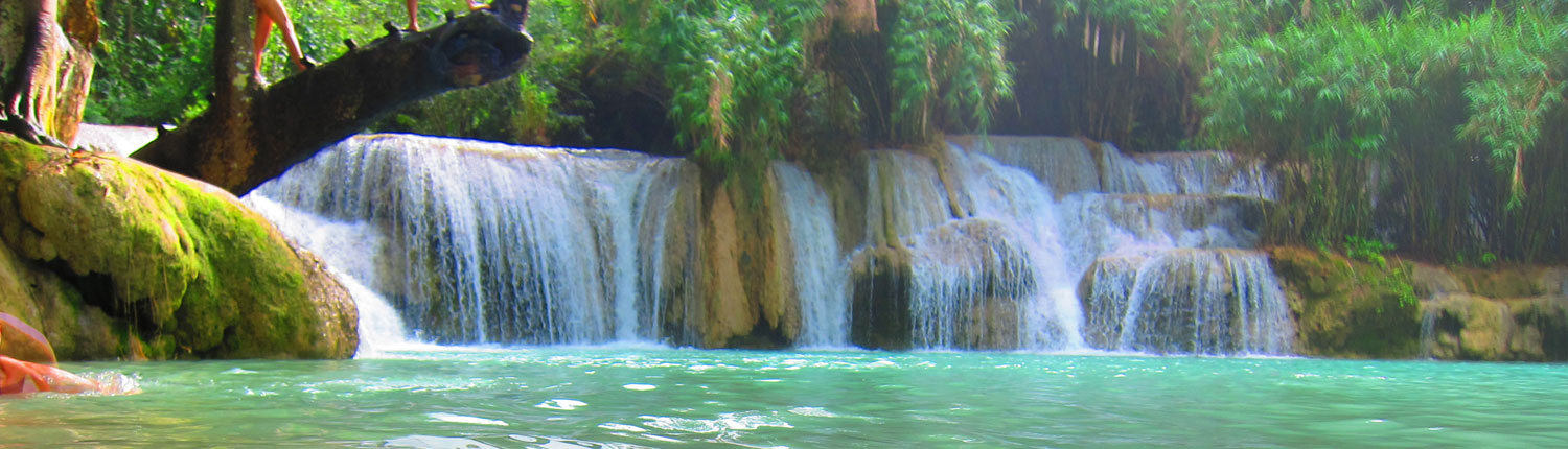 Luang Prabang Waterfall Webheader Laos