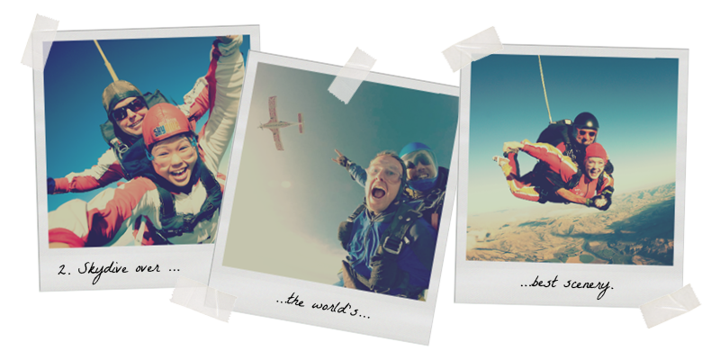 NZ Bucket List Skydive