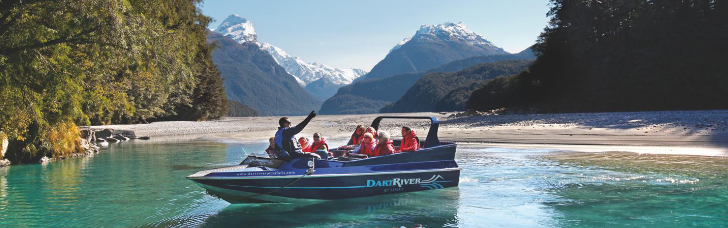 Queenstown Dart River Wilderness Jet Stray NZ