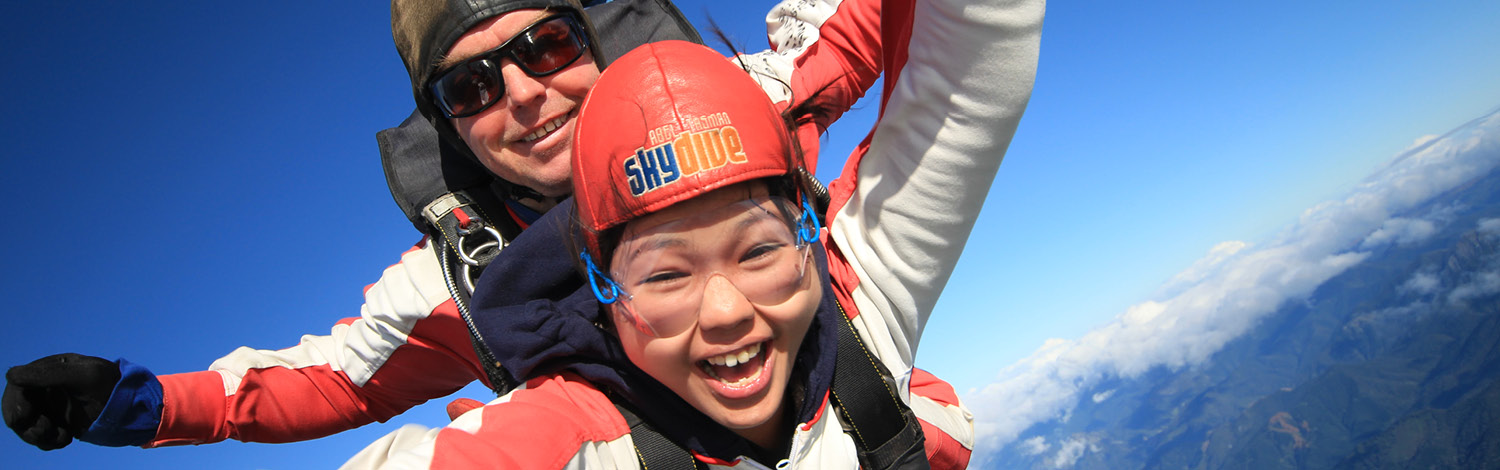 Skydive Abel Tasman Stray NZ