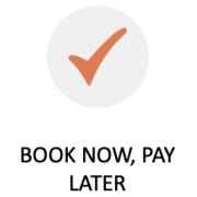 Stray promise: book now, pay later