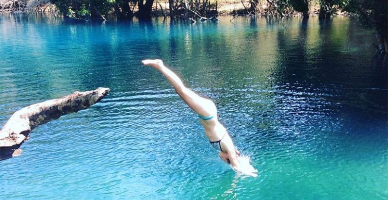 Vang Vieng Blue lagoon laos