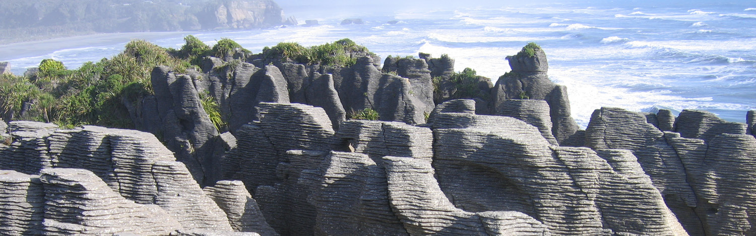 West Coast Pancake rocks and blowholes