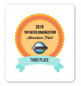 2019 Top Rated Organisation 3rd place go abroad2