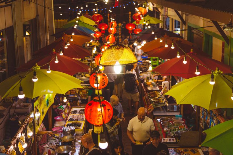 Thailand Night market
