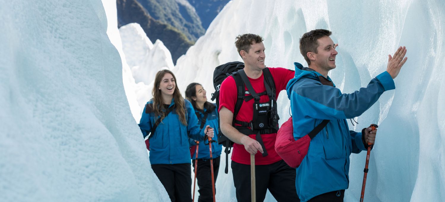 Touching the glacier copy