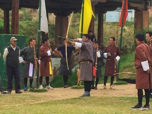 archery tournament Bhutan