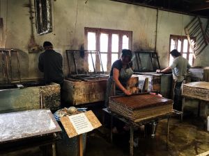 paper making workshop thimphu Bhutan