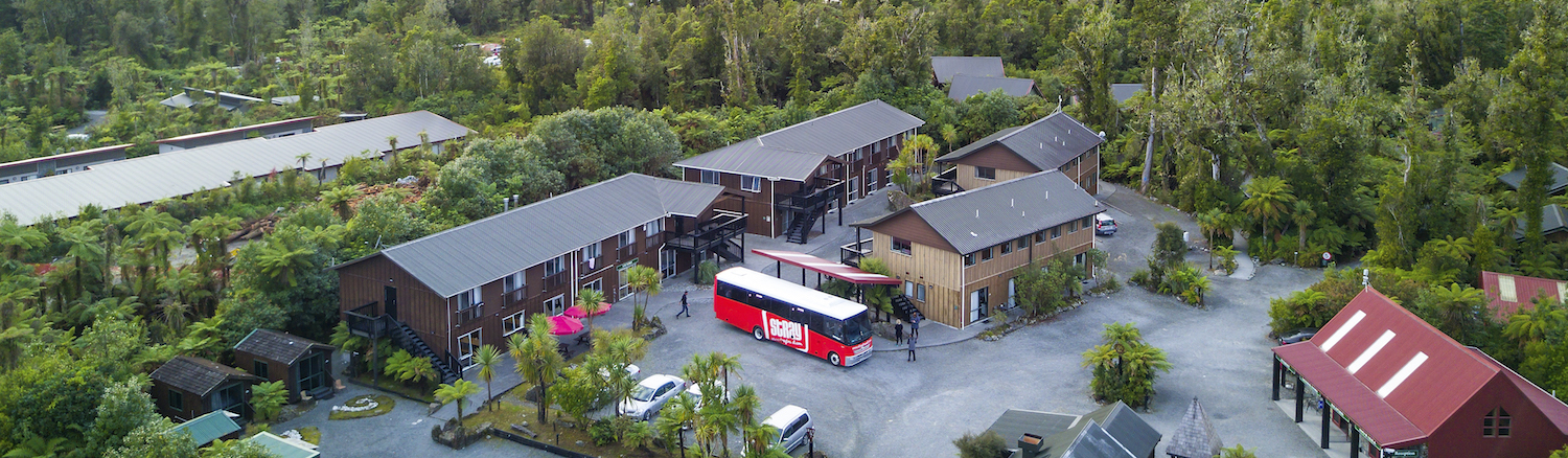 franz josef rainforest retreat header