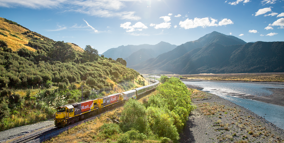 Tranzalpine train journey