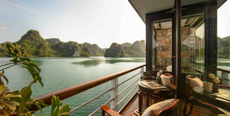 24 25 SEA Accommodation Halong Bay Balcony