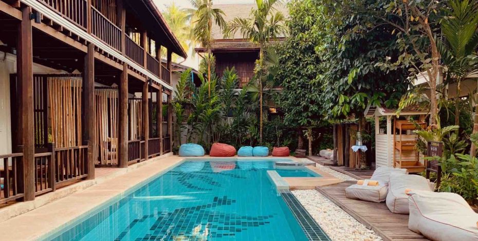 24 25 SEA Accommodation Luang Prabang Swimming Pool NEW