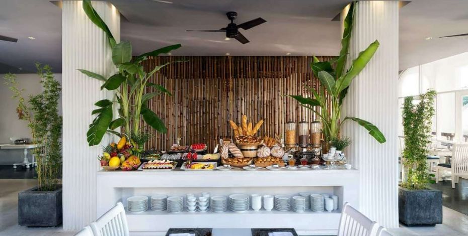 Alba Spa Hue breakfast corner