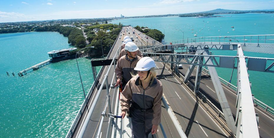 Auckland harbour Bridge Climb