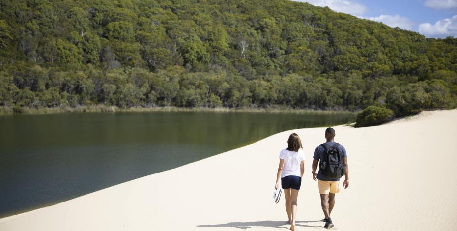 Couple at Lake Wabby Highlight AU