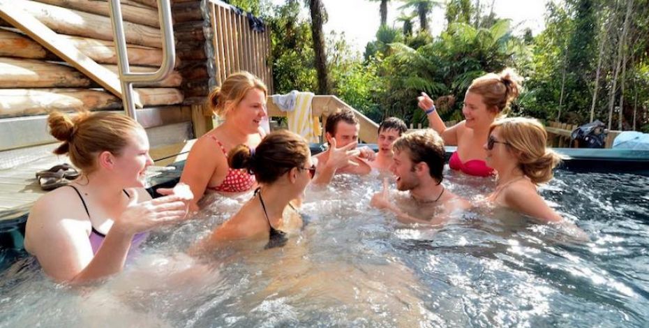 Franz Josef Rainforest Retreat spa group