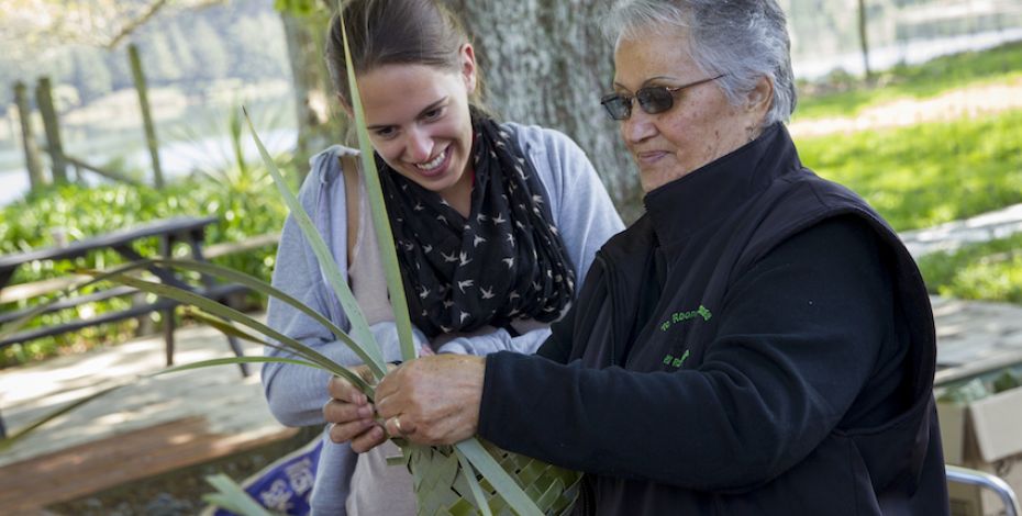 Lake Aniwhenua Weaving1