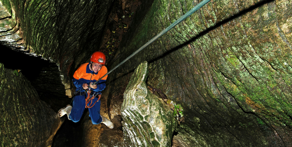 Lost World Waitomo Adventures with Stray NZ