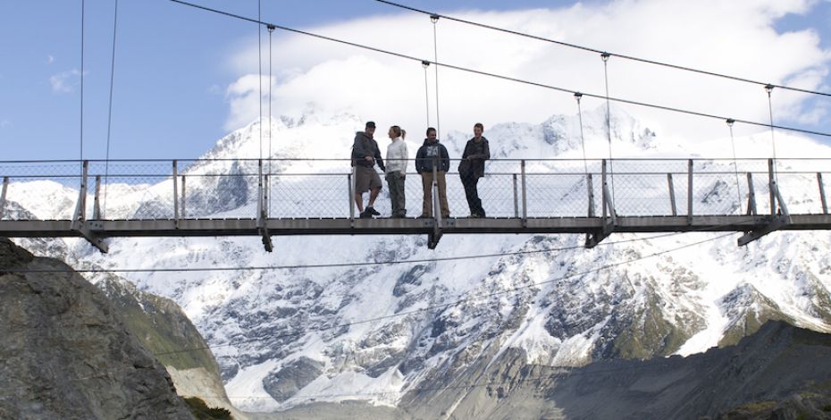 Mt Cook - Hooker Valley Track - Suspension Bridges