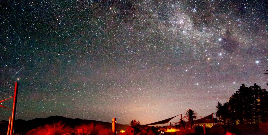 Star Gazing from Pukaki hot pool