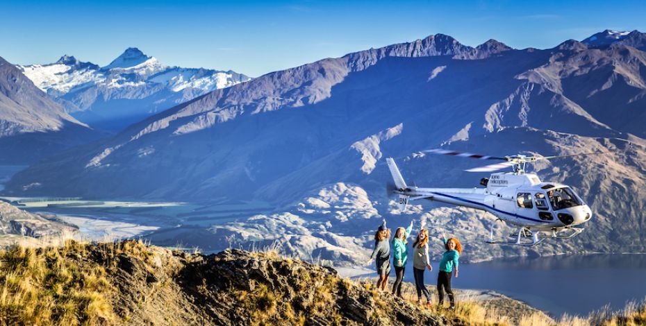 Wanaka bike tours heli