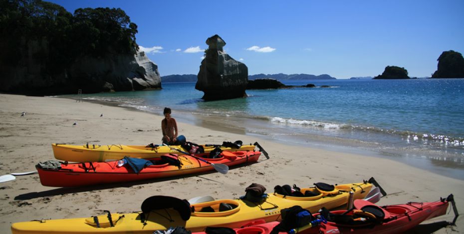 cathedral cove hahei kayaks