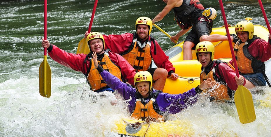 kaitiaki Adventures rafting group