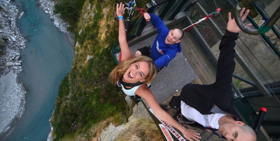 shotover canyon swing dive