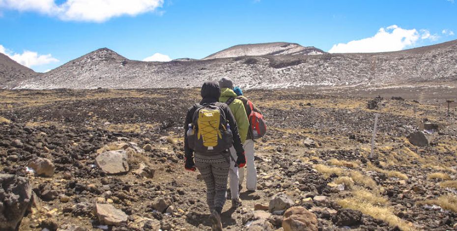 tongariro crossing alpine