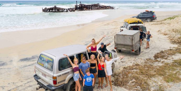 Fraser Island 4WD Tour Highlight AU