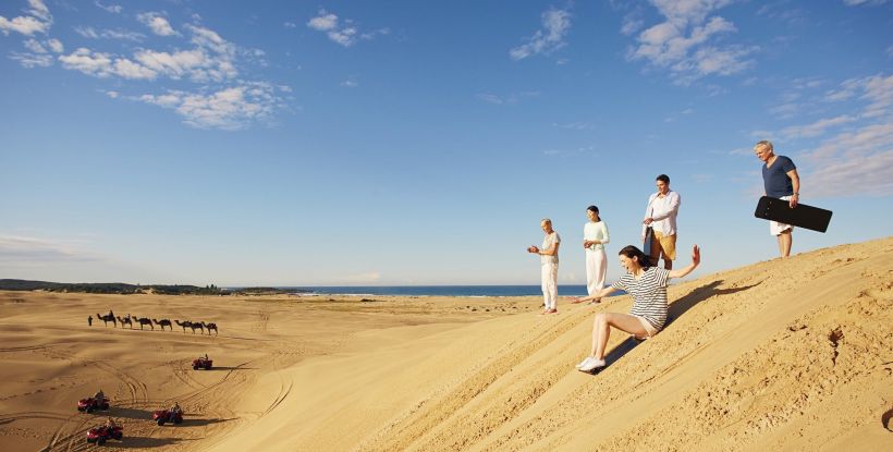 Stockton Sand Dunes Port Stephens Highlight AU