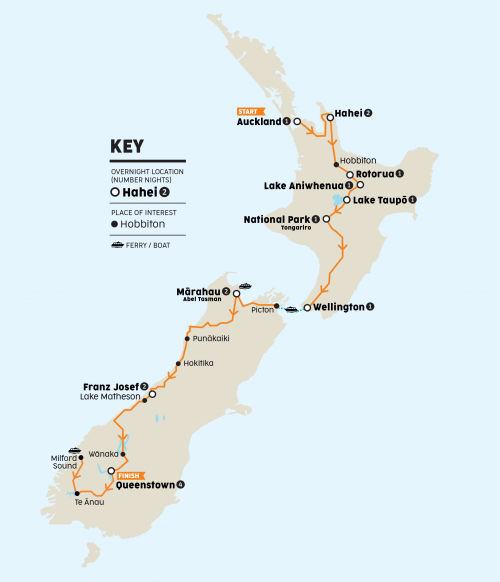 Stray NZ Map KAHU