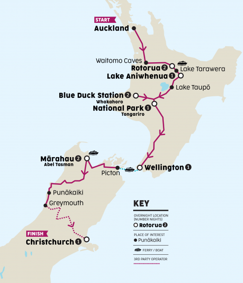 Stray NZ Map KERERU