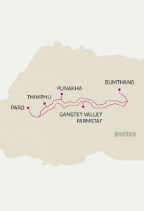 Bhutan explorer asia journeys ThumbnailMap