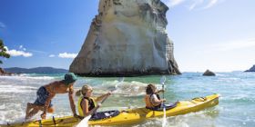 NZ Cathedral Cove Kayaking thumb