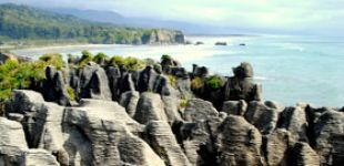 punakaiki panckade rocks and blowholes - thumbnail