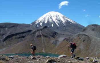 Tama Lake and Ngauruhoe thumb